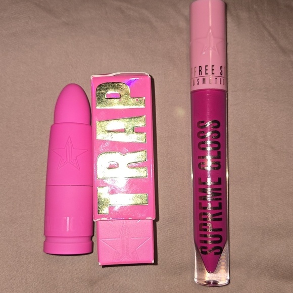 Jeffree Star Other - Jeffree Star-LOT- Velvet Trap 'Holy Fashion' AND Supreme Gloss 'Pink Gloss'